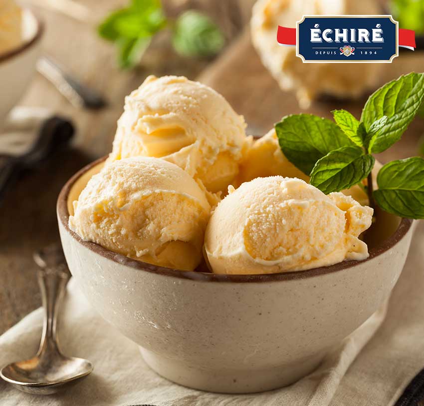 Recette glace vanille à la crème fraîche épaisse Échiré !