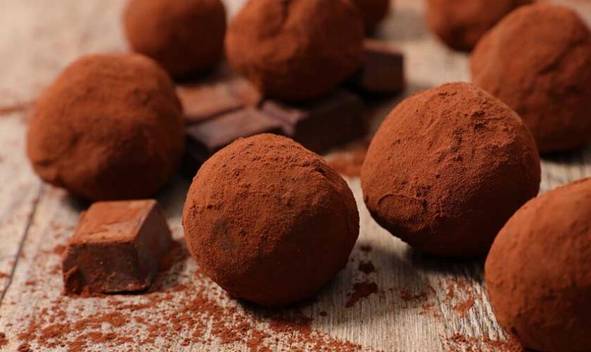 Recette truffes au chocolat façon échiré